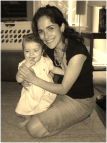 Ires Wilbanks, Yoga Doula, with her daughter